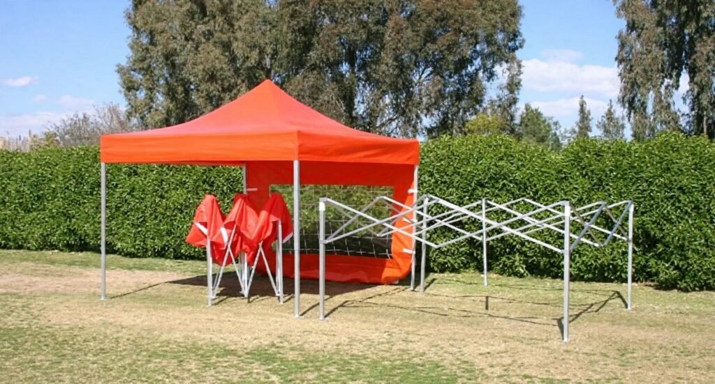 Carpa plegable para eventos y publicidad en Bogotá - Carpas De Cubrir