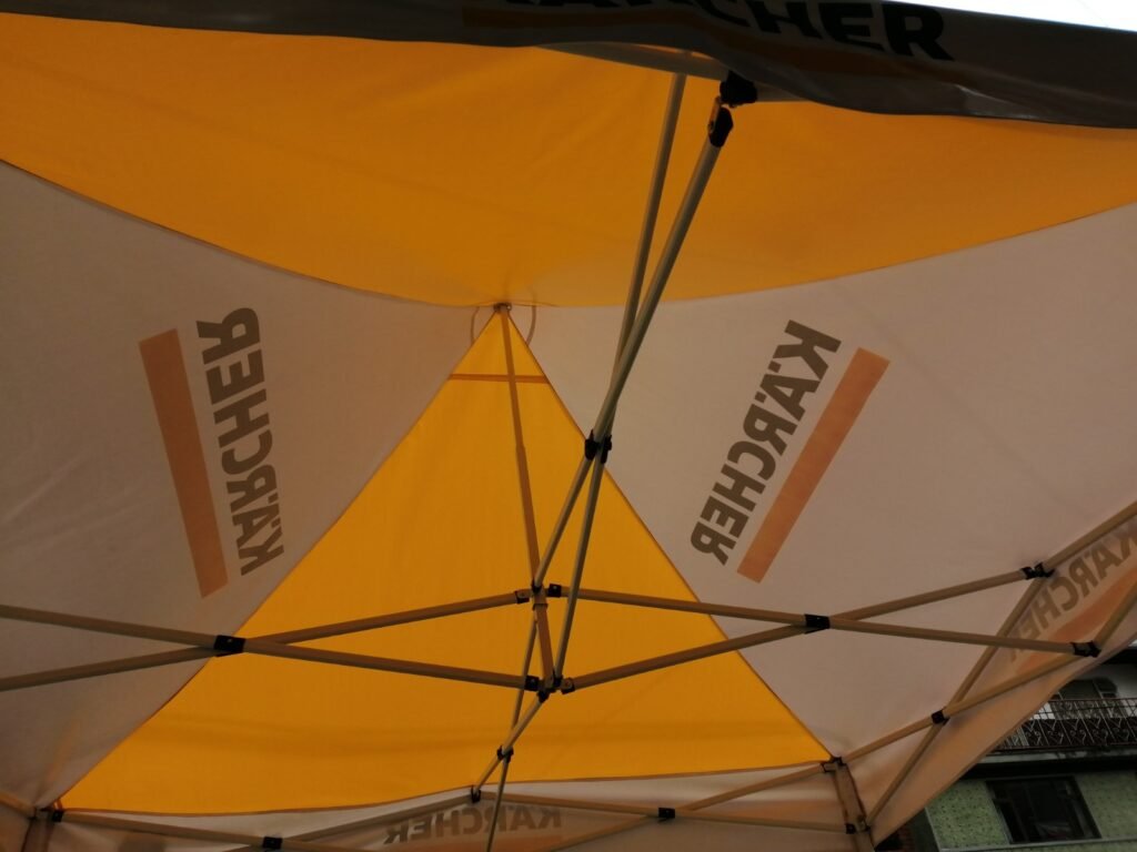 Carpa plegable para eventos y publicidad en Bogotá - Carpas De Cubrir